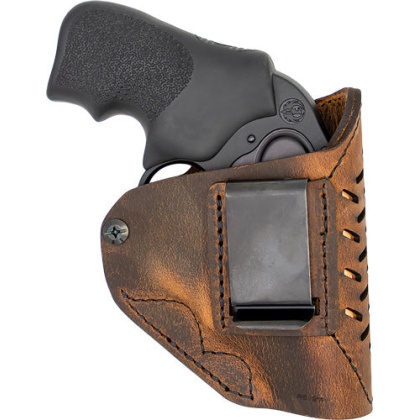 Versacarry Revolver Holstr Iwb - Rh S&w J Frames 2" Brown-black