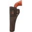 Versacarry Rvlvr Hlstr Owb Lth - Rh .22 Cal Sa 6.5" Ug Dis Brn