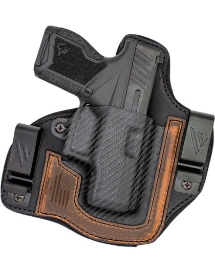 Versacarry Rebel Holster Iwb - Kydex Lthr Rh Sig Hellcat Brn