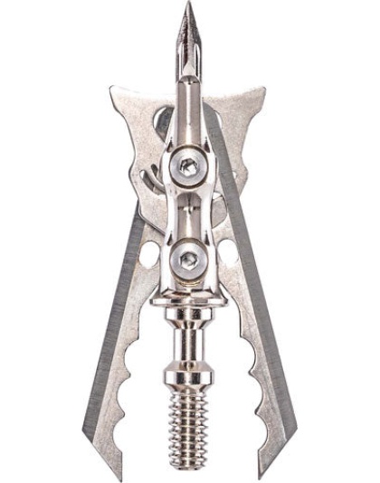 Rage Broadhead Hypodermic Xbow - Nc 2-blade 100gr 2" Cut 3pk