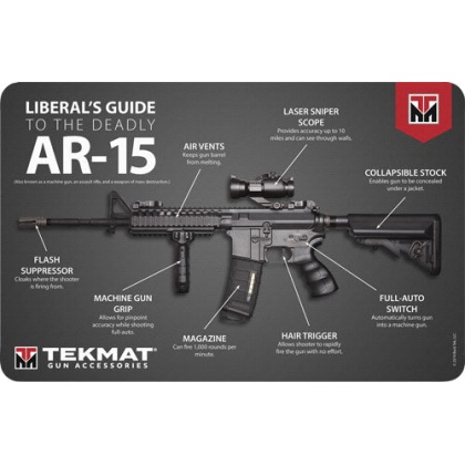 Tekmat Armorers Bench Mat - 11"x17" Ar-15 Liberal's Guide