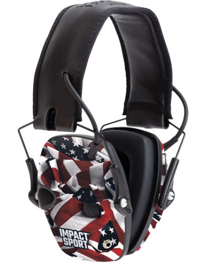 Howard Leight Impact Sport - One Nation Flag Elec Muff Nr22