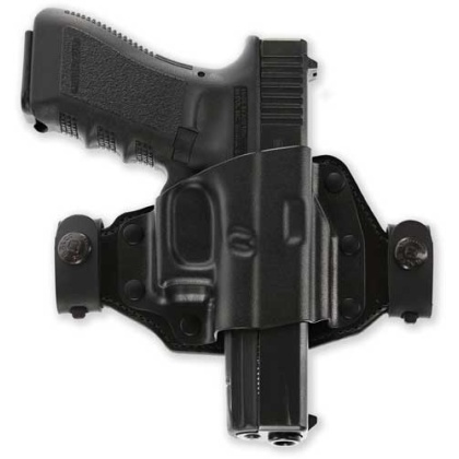 Galco Quick Slide Belt Holster - Rh Hybrid 1911 3-5" Black