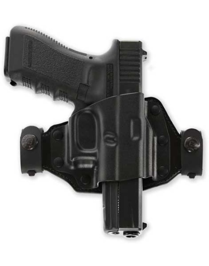 Galco Quick Slide Belt Holster - Rh Hybrid 1911 3-5" Black