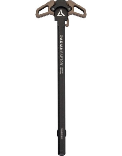Radian Raptor Charging Handle - Radian Brown For Ar10-sr25