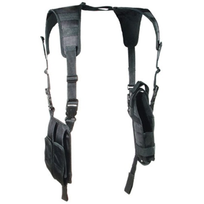 Utg Holster Le Vertical - Shoulder Holster Black