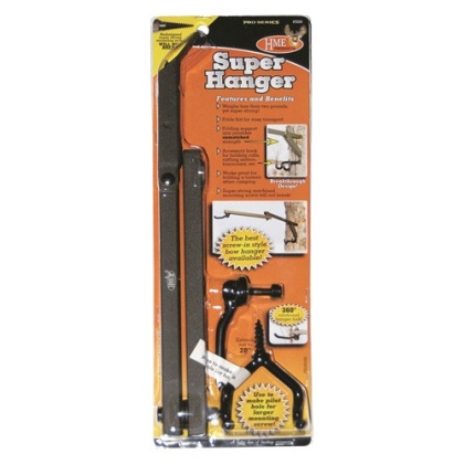 Hme Bow Hanger Super Hanger - 20" Folding W-acc Hooks 1ea