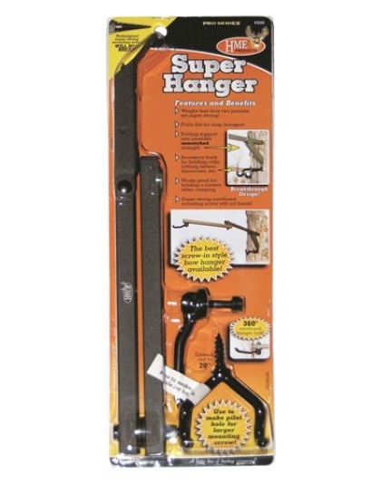 Hme Bow Hanger Super Hanger - 20" Folding W-acc Hooks 1ea