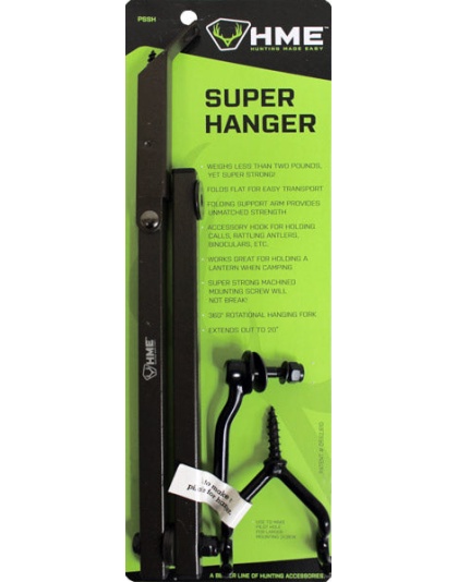 Hme Bow Hanger Super Hanger - 20" Folding W-acc Hooks 1ea