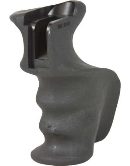 J&e Heavy Duty Ergonomic Grip - W-finger Grooves Black