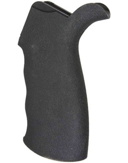 J&e Textured Rubbered Pistol - Grip W-storage Black