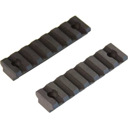 J&e Polymer Keymod Rail 4" - 7-slot 2pk