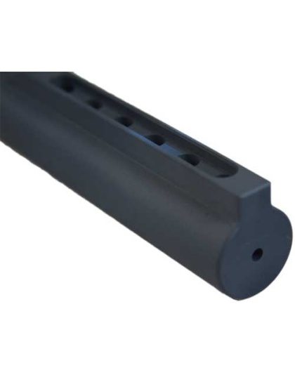 J&e Ar15-ar10 Milspec 6-pos - Rec Extension Buffer Tube Blk