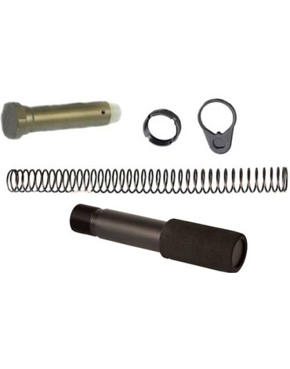 J&e Pistol Buffer Tube Combo - Kit Black