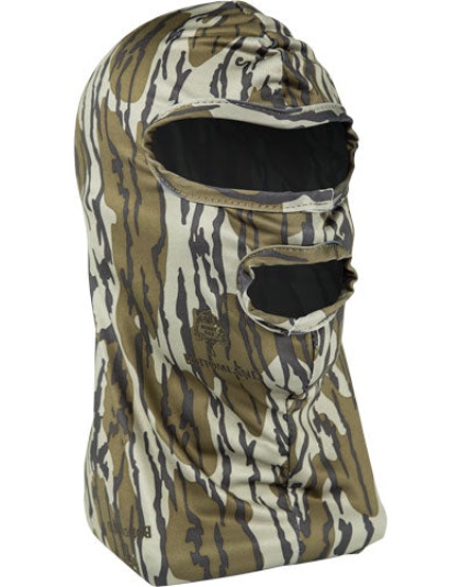 Primos Full Face Mask Stretch - Fit Mo Bottomland