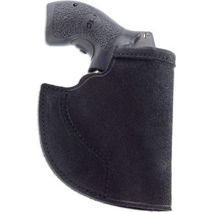 Galco Pocket Protector Holster - Rh Leather S&w J Fr 2 1-8" Blk