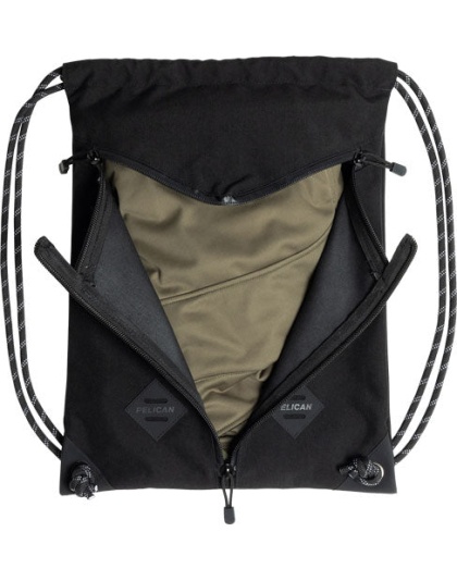 Pelican Field Pack Waterproof - W-tri-zip System Stealth Blk!