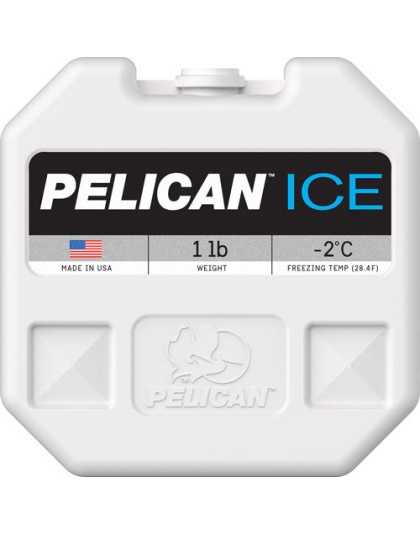 Pelican 1ib Ice Pack White - Reusable