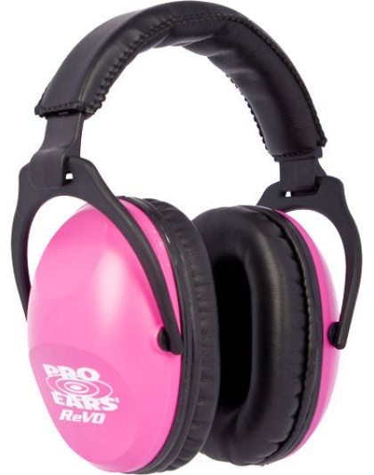 Pro Ears Revo Ear Muff - Passive Neon Pink