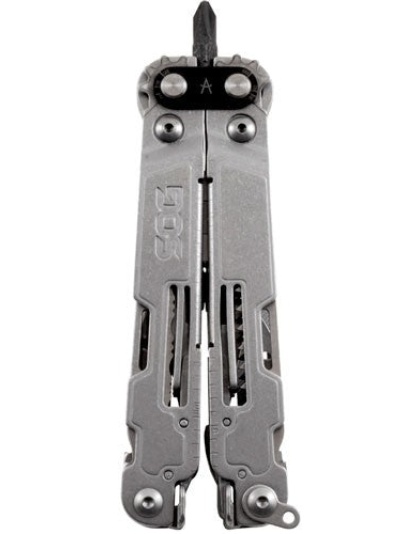 Sog Multi-tool Poweraccess Dlx - Stonewash W-sheath-hex Bit Kit