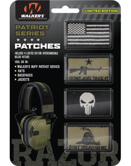 Walkers Patriot Patch Kit For - Patriot Muff Come Takt It 4pc