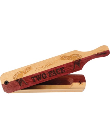 Pittman Game Calls Two Face - Box Turkey Call Prpl Hrt-maple
