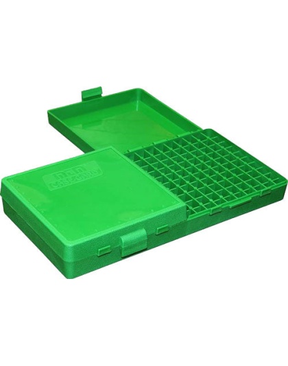 Mtm Ammo Box 9mm Luger-.380acp - -9x18 200-rounds Green