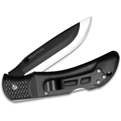Outdoor Edge 3.5" Onyx Edc - Folding Blade Black Blister Pk