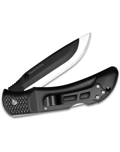 Outdoor Edge 3.5" Onyx Edc - Folding Blade Black Blister Pk