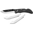 Outdoor Edge 3.5" Onyx Edc - Folding Blade Black Blister Pk