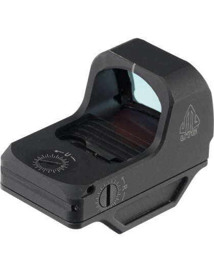 Utg Reflex Sight Micro Dot - 4 Moa Red W-adaptive Base