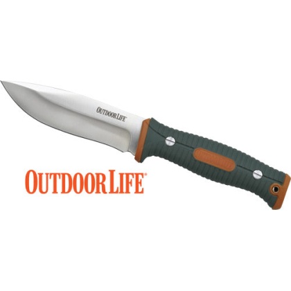 Mc Outdoor Life 4.75" Drop - Point W-sheath Od Green-ss