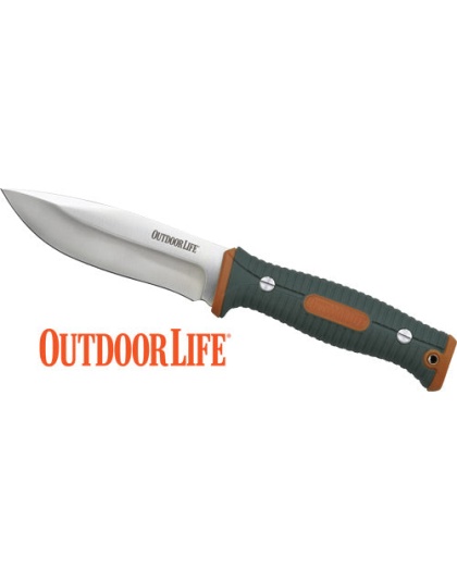 Mc Outdoor Life 4.75" Drop - Point W-sheath Od Green-ss