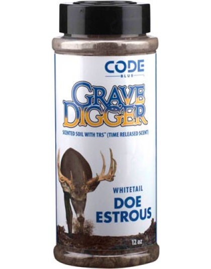 Code Blue Deer Lure Grave - Digger Scrape Soil Doe Estrus