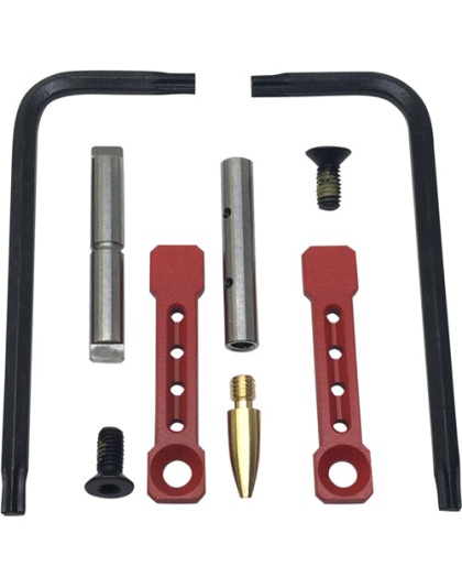 Kns Pin Kit Non-rotating - Gen St Ar15-m16 .154 Red