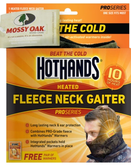 Hothands Heated Neck Gaiter - Mossy Oak Bu W-free Pck Warmrs