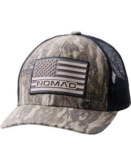 Nomad Camo Country Hat W-nomad - Flag Patch Mo New Bottomland