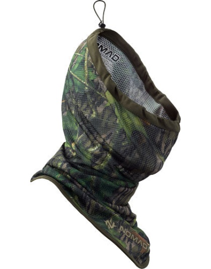 Nomad Nwtf Loose Neck Gaiter - Mo Shadowleaf Osfm W-draw Cord