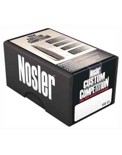 Nosler Bullets 22 Cal .224 - 69gr Hp-bt Custom Comp. 100ct