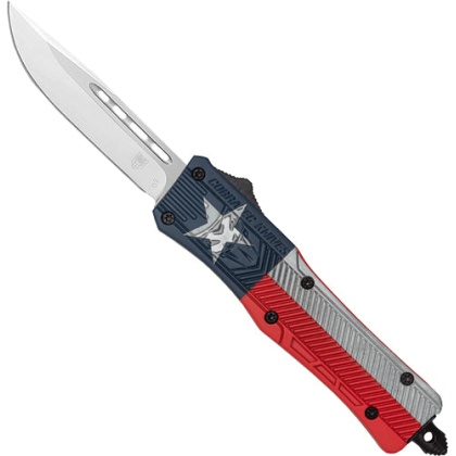 Cobratec Medium Ctk1 Otf Texas - State Flag Crkte 3" Drop Point