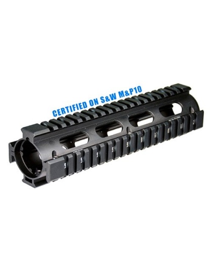 Utg Rail Picatinny Sw M&p10 - 2-pc Drop-in Mid-length