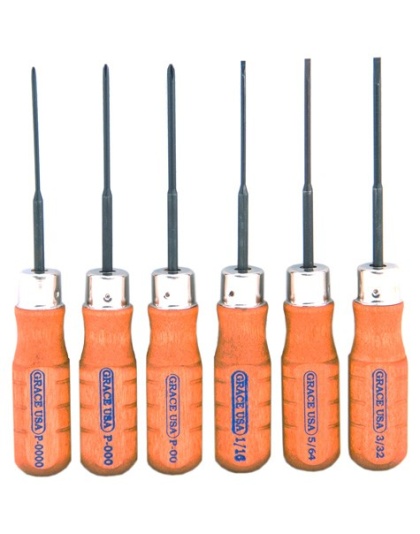 Grace Usa Screwdriver Set - Micro Set Of 6