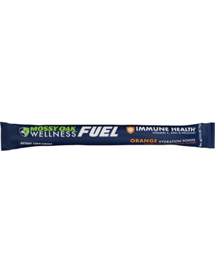 Mossy Oak Wellness Fuel Immune - Orange Drink Mix 12 Stick Pack