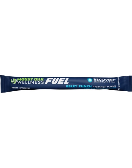 Mossy Oak Wellness Fuel Recovr - Berry Punch Mix 12 Stick Pack