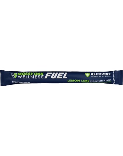Mossy Oak Wellness Fuel Recovr - Lemon Lime Mix 12 Stick Pack
