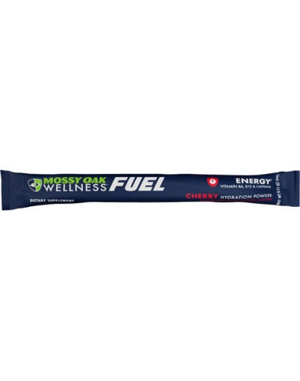 Mossy Oak Wellness Fuel Energy - Cherry Drink Mix 12 Stick Pack