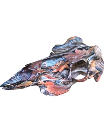 Mountain Mike's Fall Camo Deer - Skull Master Kit W-positioner