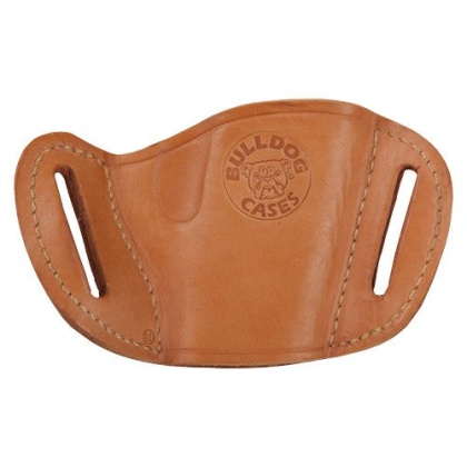 Bulldog Belt Slide Holster Tan - Rh Small Frame Revolvers 2-4"
