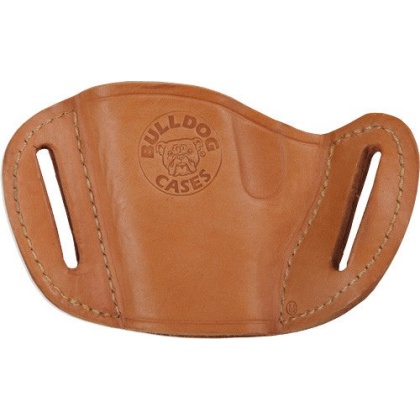 Bulldog Belt Slide Holster Tan - Rh Small & Mini Autos