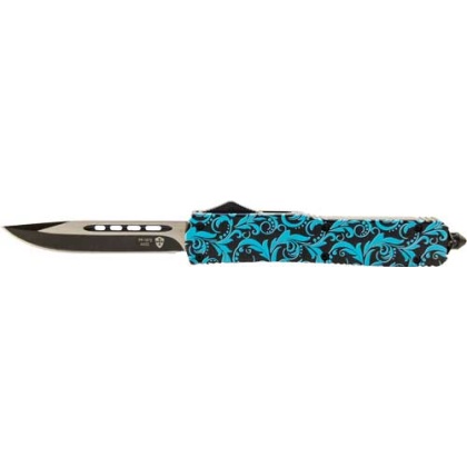 Templar Knife Slim Otf Maiden - Teal 3.5" Black Drop Point